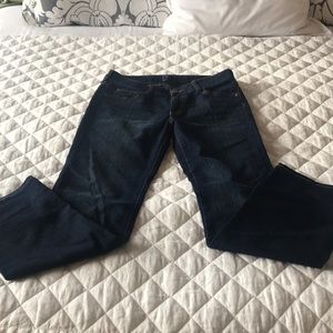 Gap Kids dark wash straight fit 12 PLUS jeans EUC